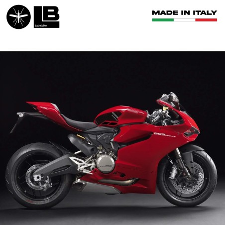 Adhesivos protectores laterales del depósito 3D compatibles con Ducati Panigale 899