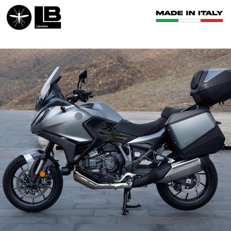 Adesivi 3D Protezioni laterali serbatoio compatibili con Honda Nt1100 2022-2023