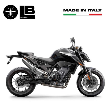 Adesivi 3D Protezioni Laterali serbatoio compatibili con Ktm 890 Duke 2021-2023