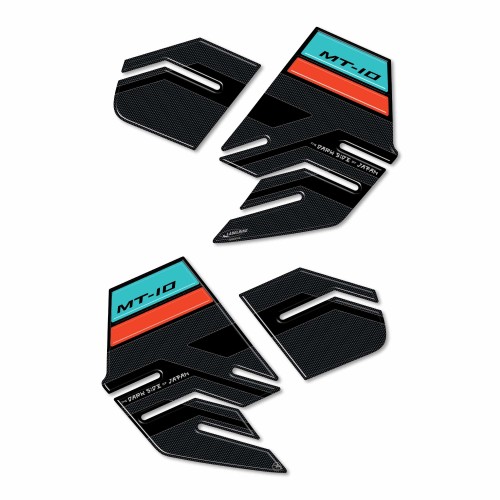 Pegatinas protectoras de depósito laterales 3D compatibles con Yamaha MT-10 SP 2022-25 2
