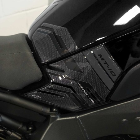 Adesivi 3D protezioni laterali serbatoio compatibili con Yamaha MT-10 SP 2022-23