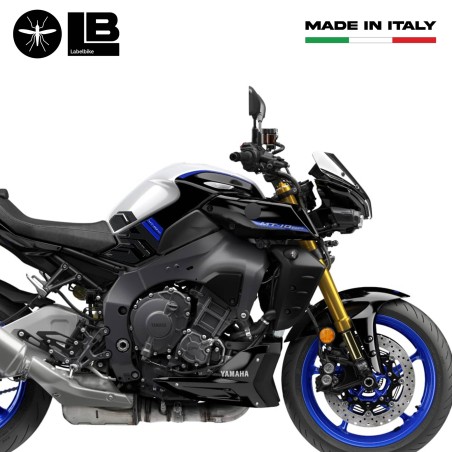 Adesivi 3D protezioni laterali serbatoio compatibili con Yamaha MT-10 SP 2022-23