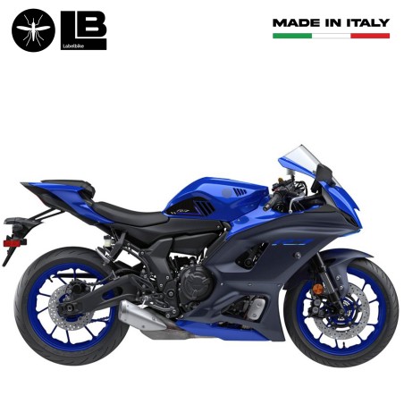 Adesivi 3D protezioni laterali serbatoio compatibili con Yamaha R7 2021-2022