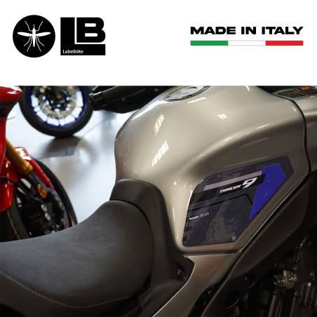 Adesivi 3D Protezioni Laterali serbatoio compatibili con Yamaha Tracer 9 2021-24