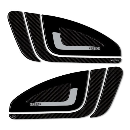 Adhesivos 3D Protección Lateral Depósito compatibles con Yamaha XSR125 2021-22