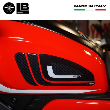 Adhesivos 3D Protección Lateral Depósito compatibles con Yamaha XSR125 2021-22