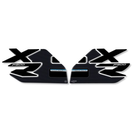 2 protezioni laterali serbatoio in resina gel 3D per moto compatibili BMW F900XR