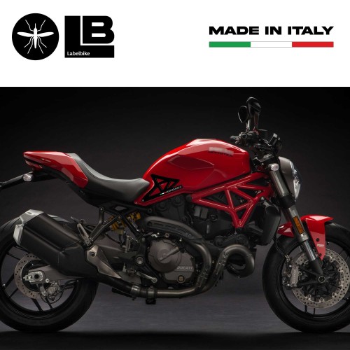 PEGATINAS GEL 3D PROTECCIONES LATERALES RODILLAS compatibles para MOTO DUCATI MONSTER 2