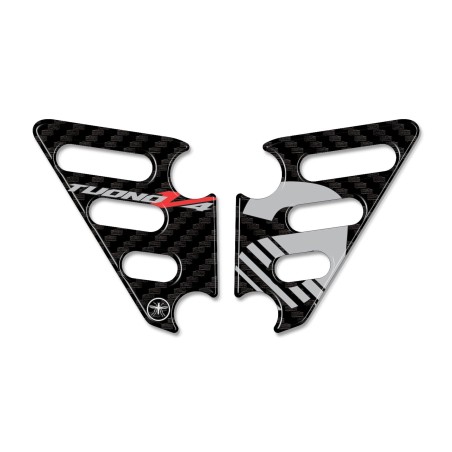 Adesivi 3D per Battitacco posteriore compatibili con Aprilia Tuono v4 2011-2024