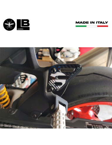 Pegatinas 3D para talonera trasera compatible con Aprilia Tuono v4 2011-2025
