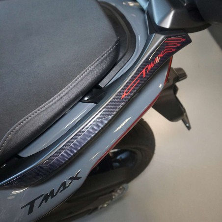 Adesivi 3D Protezione maniglie con bauletto compatibili con Yamaha Tmax 2022-23