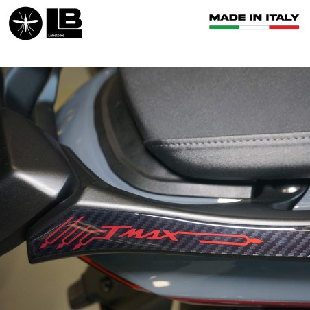 Adesivi 3D Protezione maniglie con bauletto compatibili con Yamaha Tmax 2022-23
