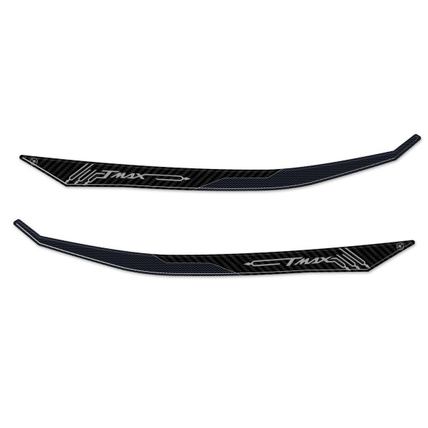 Adesivi 3D Protezione maniglie senza bauletto compatibili con Yamaha Tmax 2022