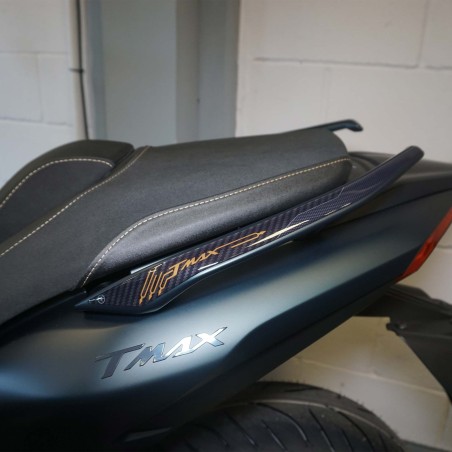 Adesivi 3D Protezione maniglie senza bauletto compatibili con Yamaha Tmax 2022