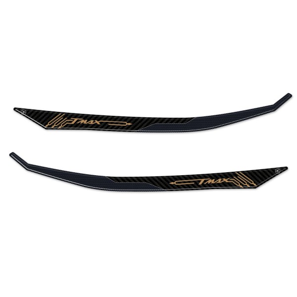 Adesivi 3D Protezione maniglie senza bauletto compatibili con Yamaha Tmax 2022