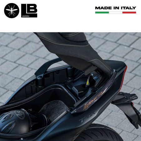 Adesivi 3D Protezione maniglie senza bauletto compatibili con Yamaha Tmax 2022