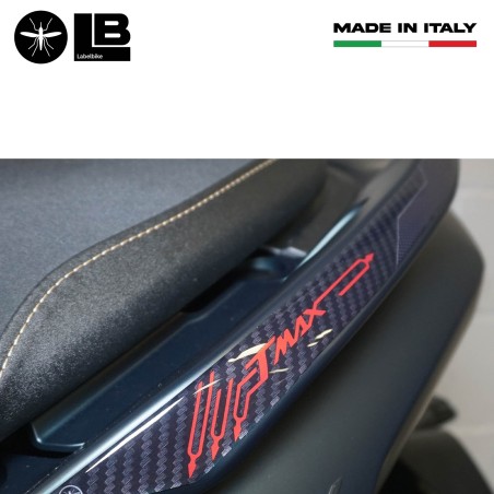 Adesivi 3D Protezione maniglie senza bauletto compatibili con Yamaha Tmax 2022