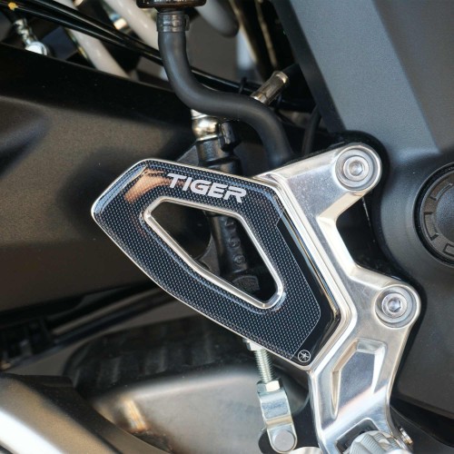 Adesivi 3D Protezioni Battitacco compatibili con Triumph Tiger 660 Sport