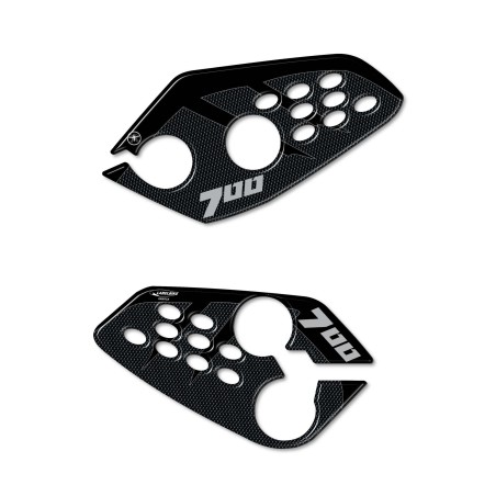Adesivi 3D Protezioni Battitacco compatibili con Yamaha Tracer 7 - 700 e XSR 700