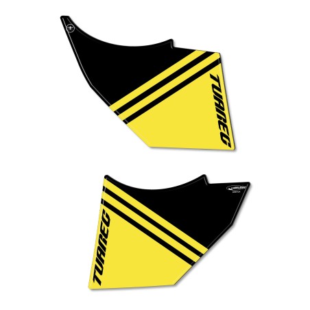 Adesivi 3D Protezioni Deflettori moto compatibili con Aprilia Tuareg 660 2022-23