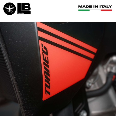 Adesivi 3D Protezioni Deflettori moto compatibili con Aprilia Tuareg 660 2022-23