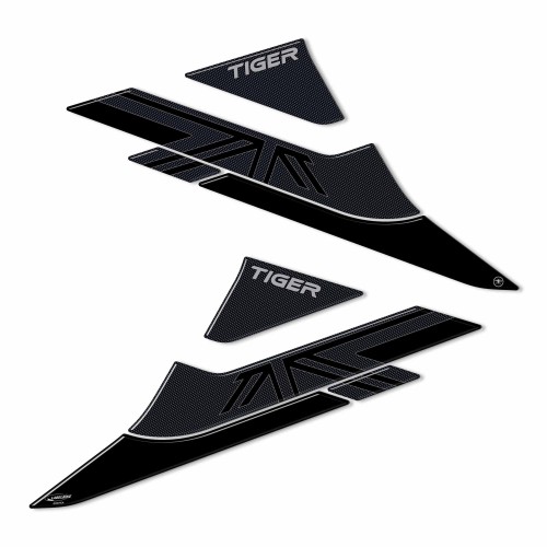 Pegatinas 3D Protectores laterales compatibles con Triumph Tiger 1200 GT y GT Pro 2