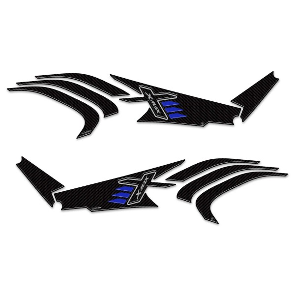 Adhesivos protectores laterales de scooter 3D compatibles con Yamaha Xmax 125-300 2023