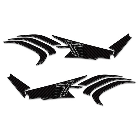Adhesivos protectores laterales de scooter 3D compatibles con Yamaha Xmax 125-300 2023