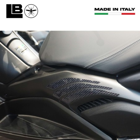 Adhesivos protectores laterales de scooter 3D compatibles con Yamaha Xmax 125-300 2023