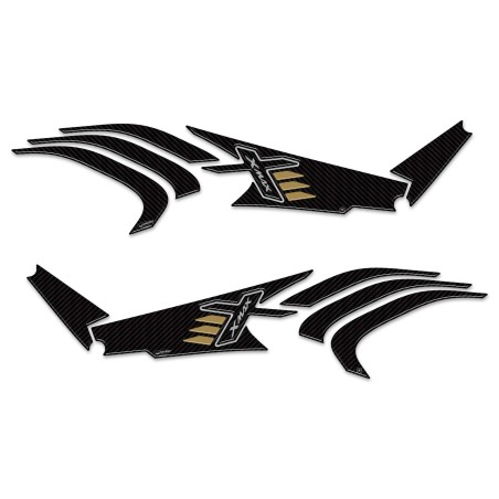 Adhesivos protectores laterales de scooter 3D compatibles con Yamaha Xmax 125-300 2023