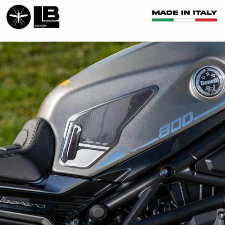 Adesivi 3D Protezioni laterali serbatoio compatibili con Benelli Leoncino 800