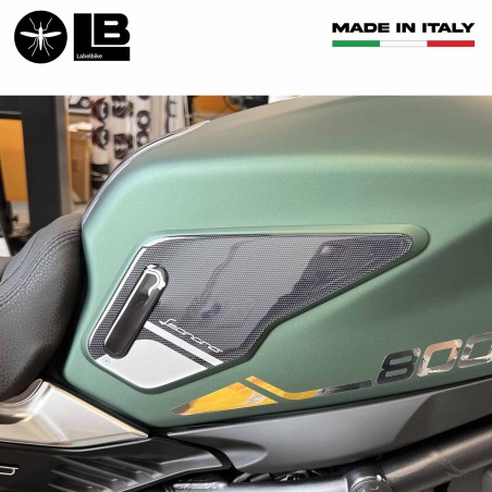 Adesivi 3D Protezioni laterali serbatoio compatibili con Benelli Leoncino 800