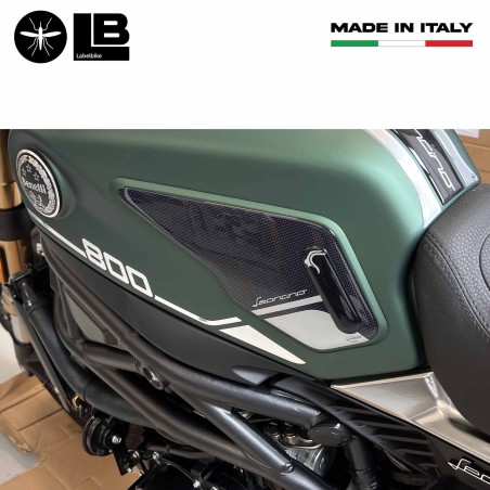 Pegatinas 3D Tank protectores laterales compatibles con Benelli Leoncino 800
