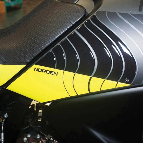 3D Stickers Tank side protectors compatible with Husqvarna Norden 901