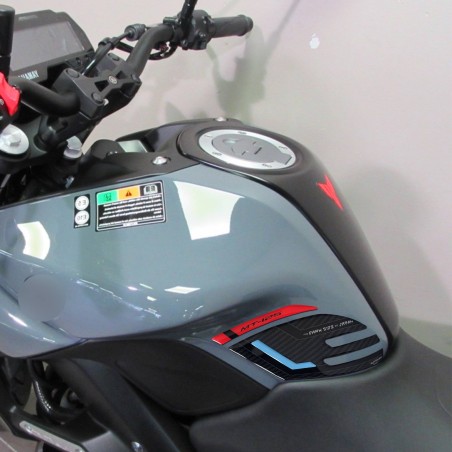 Adesivi 3D Protezioni Laterali serbatoio compatibili con Yamaha Mt125 2020-2023