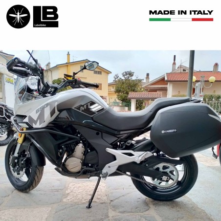 3D motorcycle tank side protection stickers compatible with CFMOTO 650MT
