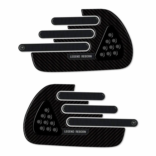 3D stickers motorbike tank side protectors compatible with Yamaha XSR900 2022 2