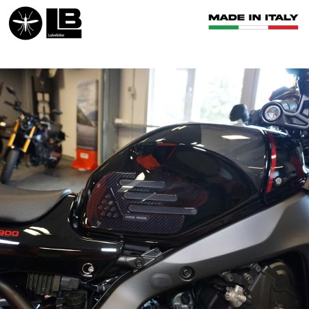 3D stickers motorbike tank side protectors compatible with Yamaha XSR900 2022
