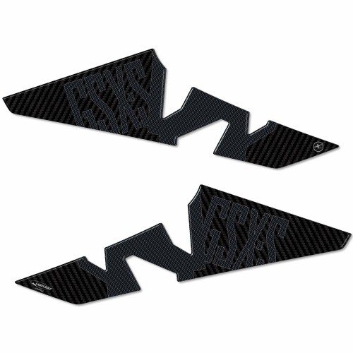 Pegatinas 3D bajo el asiento Protectores laterales compatibles con Suzuki GSX-S 1000 2021 2