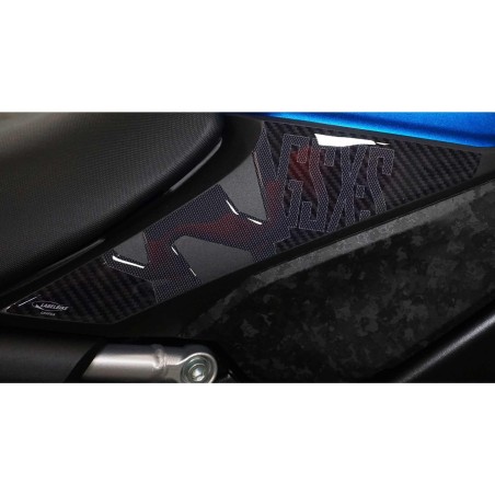 Adesivi 3D Protezioni Laterali sottosella compatibili con Suzuki GSX-S 1000 2021