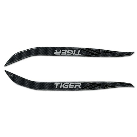 Adesivi 3D protezioni maniglie compatibili con moto Triumph Tiger 850 900 1200