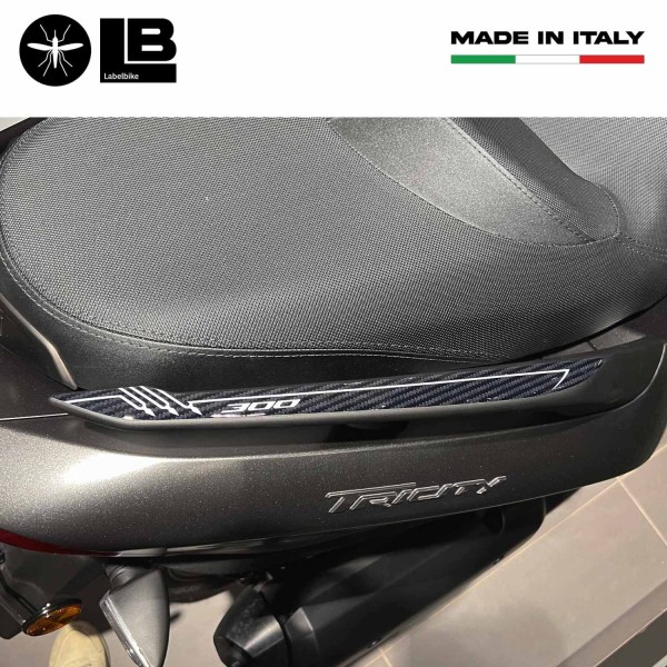 Adesivi 3D Protezioni Maniglie compatibili con Yamaha Tricity 300 2020 - 2023