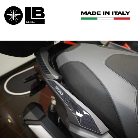 Adesivi 3D Protezioni maniglie con bauletto compatibili con Honda ADV350 2022-23