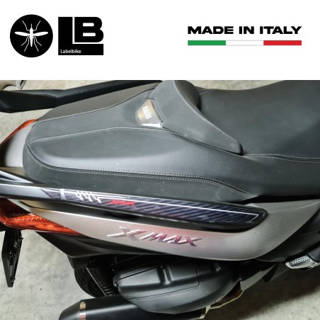 Adesivi 3D Protezioni Maniglie con Bauletto compatibili con Yamaha X-Max 2017-24