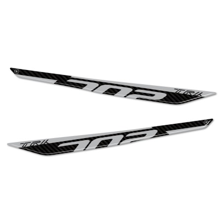 Stickers 3D protectors Motorcycle handles compatible with Benelli TRK 702 and 702X
