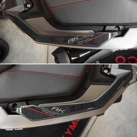 Adhesivos 3D Protectores mango pasajero compatibles con Kymco Ak550 Premium