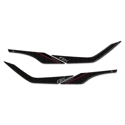 3D Stickers Passenger Handles protectors compatible with Kymco Ak550 Premium 2