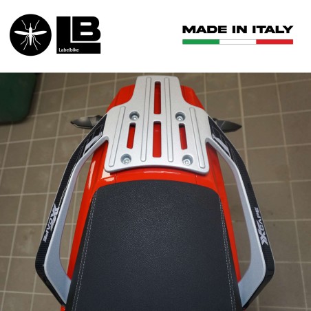 Adesivi 3D Protezioni maniglie passeggero compatibili con Moto Morini X-CAPE