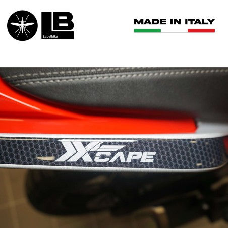 Adesivi 3D Protezioni maniglie passeggero compatibili con Moto Morini X-CAPE