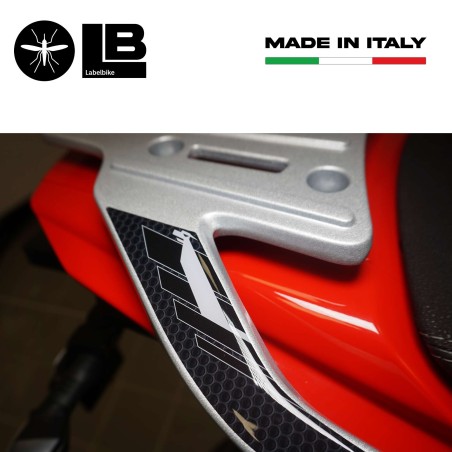 Adesivi 3D Protezioni maniglie passeggero compatibili con Moto Morini X-CAPE